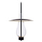 Kalco Lighting Kalco Lighting Hugo Matte Black LED Pendant Light with Oblong Shade 517555MB