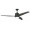 Craftmade Lighting Craftmade Lighting Force Dark Graphite LED Ceiling Fan with Light FXL60DGT3