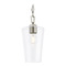 Progress Lighting Progress Lighting Celino Brushed Nickel Mini-Pendant Light with Conical Shade P500506-009