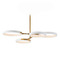 ET2 Lighting Et2 Hoopla White & Gold LED Pendant Light E24322-WTGLD