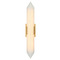 Matteo Lighting Matteo Lighting Rigio Aged Gold Brass LED Vertical Bathroom Light S18730AG