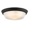 Progress Lighting Progress Lighting Edessa Black LED Flushmount Light P350304-031
