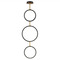 ET2 Lighting Et2 Hoopla Black & Gold LED Pendant Light E24321-BKGLD