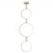ET2 Lighting Et2 Hoopla White & Gold LED Pendant Light E24321-WTGLD