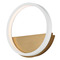 ET2 Lighting Et2 Hoopla White & Gold LED Sconce E24320-WTGLD