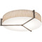 AFX Lighting Afx Lighting Apex Weathered Grey LED Flushmount Light APF1932LAJUDWG-JT
