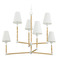 Mitzi by Hudson Valley Mitzi Suki Textured White 6-Light Vanity Bar H708806-TWH