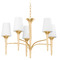 Mitzi by Hudson Valley Mitzi Taylor Gold Leaf 5-Light Chandelier H733805-GL