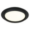 Matteo Lighting Matteo Lighting Iris Matte Black LED Flushmount Light X20216MB
