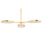 Corbett Lighting Corbett Lighting Patras Vintage Brass LED Chandelier 338-03-VB