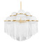 Corbett Lighting Corbett Lighting Celestial Aged Brass Chandelier 398-32-AGB