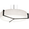AFX Lighting Afx Lighting Apex Satin Nickel LED Pendant Light with Drum Shade APP1932LAJUDES-LW