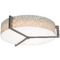 AFX Lighting Afx Lighting Apex Weathered Grey Flushmount Light APF2432MBWG-JT