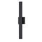 ET2 Lighting Et2 Alumilux Line 5cct Black LED Outdoor Wall Light E42342-BK