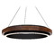 Modern Forms by WAC Lighting Modern Forms Delaney Black & Dark Walnut LED Pendant Light PD-88529-BK/DW