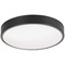 AFX Lighting Afx Lighting Octavia Black LED Flushmount Light OTVF1218LAJD1BK