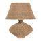 Troy Lighting Troy Lighting Nette Patina Brass & Natural Abaca LED Table Lamp with Empire Shade PTL1426-PBR