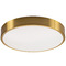 AFX Lighting Afx Lighting Octavia Satin Brass LED Flushmount Light OTVF1218LAJD1SB