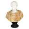 Currey and Company Lighting Currey and Company Thanos Marble Bust Natural Marble Sculpture 1200-0664