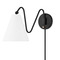 Mitzi by Hudson Valley Mitzi Ashleigh Soft Black Single Wall Sconce HL699101-SBK