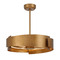 Savoy House Savoy House Lighting Gold Patina LED Ceiling Fan with Light 28-FD-455-54