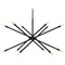 Visual Comfort Studio Collection Visual Comfort Studio Collection Chapman & Myers Eastyn Midnight Black Chandelier CC16512MBK