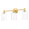 Mitzi by Hudson Valley Mitzi Kinsley Aged Brass 3-Light Vanity Fixture H678303-AGB