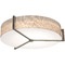 AFX Lighting Afx Lighting Apex Weathered Grey Flushmount Light APF3044MBWG-JT