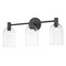 Mitzi by Hudson Valley Mitzi Kinsley Soft Black 3-Light Vanity Fixture H678303-SBK