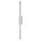 ET2 Lighting Et2 Alumilux Line 5cct Satin Aluminum LED Outdoor Wall Light E42344-SA