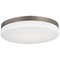 AFX Lighting Afx Lighting Oscar Satin Nickel LED Flushmount Light OSCF14LAJD1SN