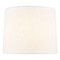 Design Classics Lighting 13-Inch Linen Drum Shade in White by Design Classics Lighting SH9737
