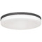 AFX Lighting Afx Lighting Oscar Black LED Flushmount Light OSCF19LAJD1BK