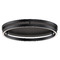 ET2 Lighting Et2 Groove 5cct Black LED Flushmount Light E52720-BK