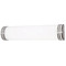 AFX Lighting Afx Lighting Palmer Satin Nickel LED Vertical Bathroom Light PLMV2406LAJUDSN