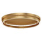 ET2 Lighting Et2 Groove 5cct Gold LED Flushmount Light E52720-GLD