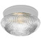 Progress Lighting Progress Lighting Fitter White Flushmount Light P3405-30