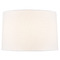 Design Classics Lighting 16-Inch Linen Drum Shade in White by Design Classics Lighting SH9740