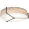 AFX Lighting Afx Lighting Apex Weathered Grey LED Flushmount Light APF3044L5AJUDWG-JT-MS