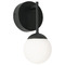 AFX Lighting Afx Lighting Pearl Black LED Sconce PRLS0409L30D1BK