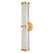 Corbett Lighting Corbett Lighting Caterina Vintage Brass LED Vertical Bathroom Light 433-27-VB