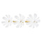 Mitzi by Hudson Valley Mitzi Willa Aged Brass White 3-Light Vanity Bar H698303-AGB/TWH