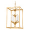 Corbett Lighting Corbett Lighting Bergamo Vintage Gold Leaf Pendant Light 435-31-VGL/GL