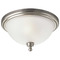 Progress Lighting Progress Lighting 2-Light Brushed Nickel Wall Sconce Lighting P3312-09