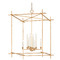 Troy Lighting Troy Lighting Huck Vintage Gold Leaf Pendant Light F1099-VGL