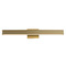 ET2 Lighting Et2 Alumilux Sideline - Bath Vanity Satin Brass LED Vertical Bathroom Light E42663-SBR