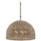 Troy Lighting Troy Lighting Huxley Textured Bronze LED Pendant Light with Bowl / Dome Shade F6905-TBZ