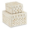 Currey and Company Lighting Currey and Company Felice Natural Bone Box 1200-0647