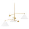 Mitzi by Hudson Valley Mitzi Lola Aged Brass 3-Light Chandelier H696803-AGB