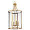 Progress Lighting Progress Lighting Atwell 1-Light Vintage Brass Mini Pendant P500391-163